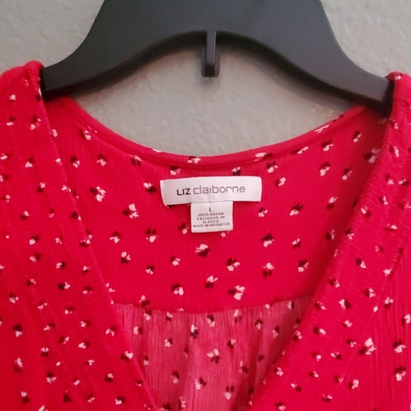 Red Ribbed Tank - Picture 2 of 4